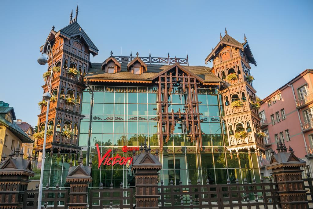 Hotel Victoria Cechini à Krynica-Zdrój Extérieur photo